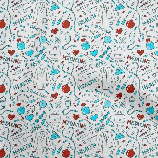 oneOone Rayon Red Fabric Tool Sewing Craft Projects Fabric Prints By Yard 56 Inch Wide