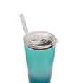 thumbnail image 2 of hometrends 20oz STAINLESS STEEL TUMBLER BLUE OMBRE, 2 of 2