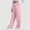 c01Pink, variant on JGGSPWM Women's Wide Leg Sweatpants Solid Color Drawstring Baggy Sweatpants High Waisted Casual Trousers Jogger Pants White S