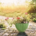 thumbnail image 5 of 3.94 Inch Small Flower Pots Plastic Planters - 3D Textured Outdoor Indoor Garden Pots with Drain Holes - Weather-Resistant Lightweight Plant Containers for Porch Patio Deck Windowsill Decor, 5 of 5