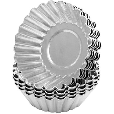 Masterpiece Creations: Egg Tart Molds, Aluminium Pie Tins, Non-Stick Tart Molds, Baking Cups