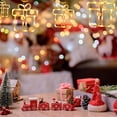 thumbnail image 4 of LSLJS Christmas Lights Christmas LED Light Decoration with Suction Cup Hook Christmas Tree Snowflake Snowman Battery Powered Indoor Bedroom Window Display Holiday Lights Warm White, 4 of 6