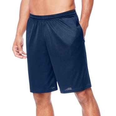 Hanes Shorts de Sport en Maille pour Hommes, TG, Marine