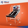 thumbnail image 2 of Rally and Roar 2 Player Foldable Arcade Cage Basketball Game with LED Scorer, 2 of 8