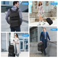 thumbnail image 2 of Sydioor Sac à Dos à Roulettes, Sac à Dos à Roulettes de 17,7 Po avec Roues pour Adultes, Bagage Cabine à Roulettes Sac à Dos à Roulettes, Sac à Dos à Roulettes pour Ordinateur Portable pour Hommes Femmes pour Voyager, 2 of 7