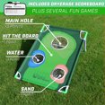 thumbnail image 3 of GoSports BattleChip Classique Golf Cornhole 3 x 2 Pieds Jeu de Pelouse Extérieur, 3 of 7