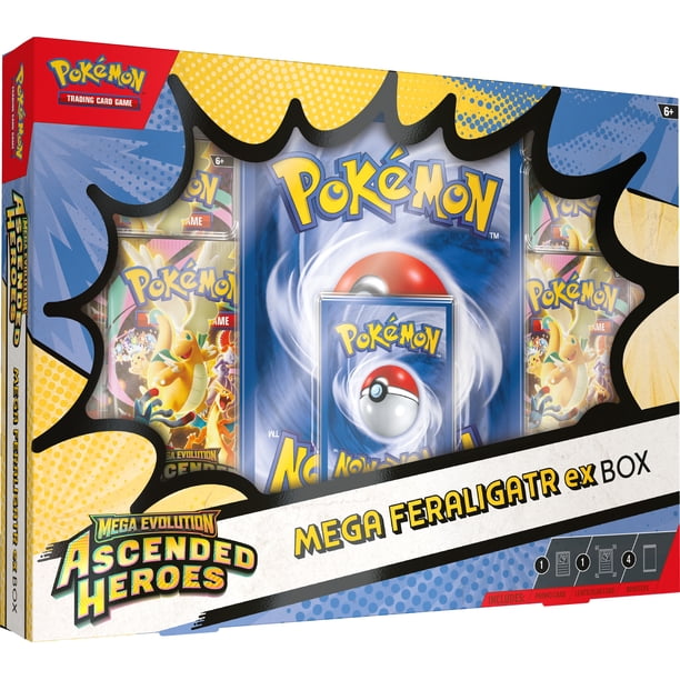 Pokémon TCG: Mega Evolution—Ascended Heroes Mega ex Box - Receive