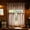 Beige, variant on Kitchen Curtains, TOUMENY Semi-Sheer Light Filtering Heat Insulating Curtains, 3 Piece Set Polyester Small Coffee Curtains for Basement Bedroom Balcony Window, Red