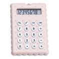 thumbnail image 1 of Matoen12 Office & School Supplies Pocket Calculators, Plastic Portable Mini Flip Calculator 8 Digit, Responsive Buttons, Large LCD Display, Button Batteries, 1.6"x2.4", 1 Pack, Khaki, 1 of 5