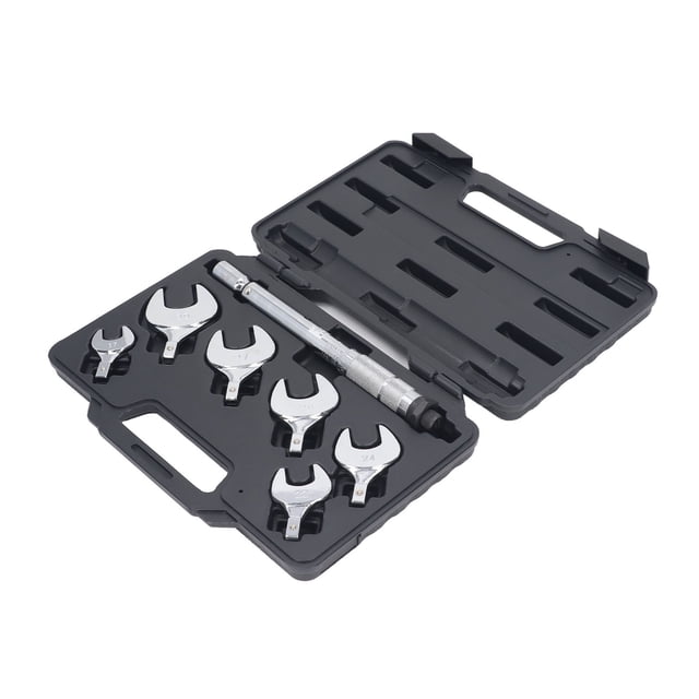 Wrench Set, Accuracy 6 Heads High Carbon Steel Torsion Wrench Set Strong Compatibility for Maintenance