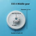 thumbnail image 1 of Plastic Gear For Gearbox 550 And 390 Children'S Electric Car Kid Ride On Toy Car, 1 of 9