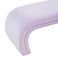 thumbnail image 4 of TOV Furniture Banc Rembourré en Velours Lavande Kenya, 4 of 6