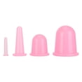 thumbnail image 2 of Suction 4Pcs Cupping Cup Vacuum Body Massage Helper Anti Cellulite Silicone Health Care Tool, 2 of 7