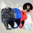 thumbnail image 3 of Couvre-chef Souple en EVA Haute Densité pour Rugby, Protecteur de Mêlée de Soccer, Hockey, Planche à Roulettes - Noir TG, 3 of 7