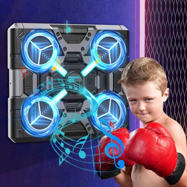 EGNMCR Music Boxing Machine Bluetooth Music Boxing Machine For Children Children's Music Boxing Music Boxing Machine Wall Mounted Music Boxing Game For Children A chopper