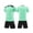 F, variante sur Wxirdiow Vêtements Athlétiques pour Enfants Garçons Ensemble Ample de T-Shirt Athlétique à Manches Courtes et Shorts en Maille Active Taille K, 7-8 Ans