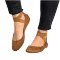 thumbnail image 4 of Womens Solid Color Autumn Asakuchi Elastic Band Dance Fashion Flat Shoes, 4 of 9