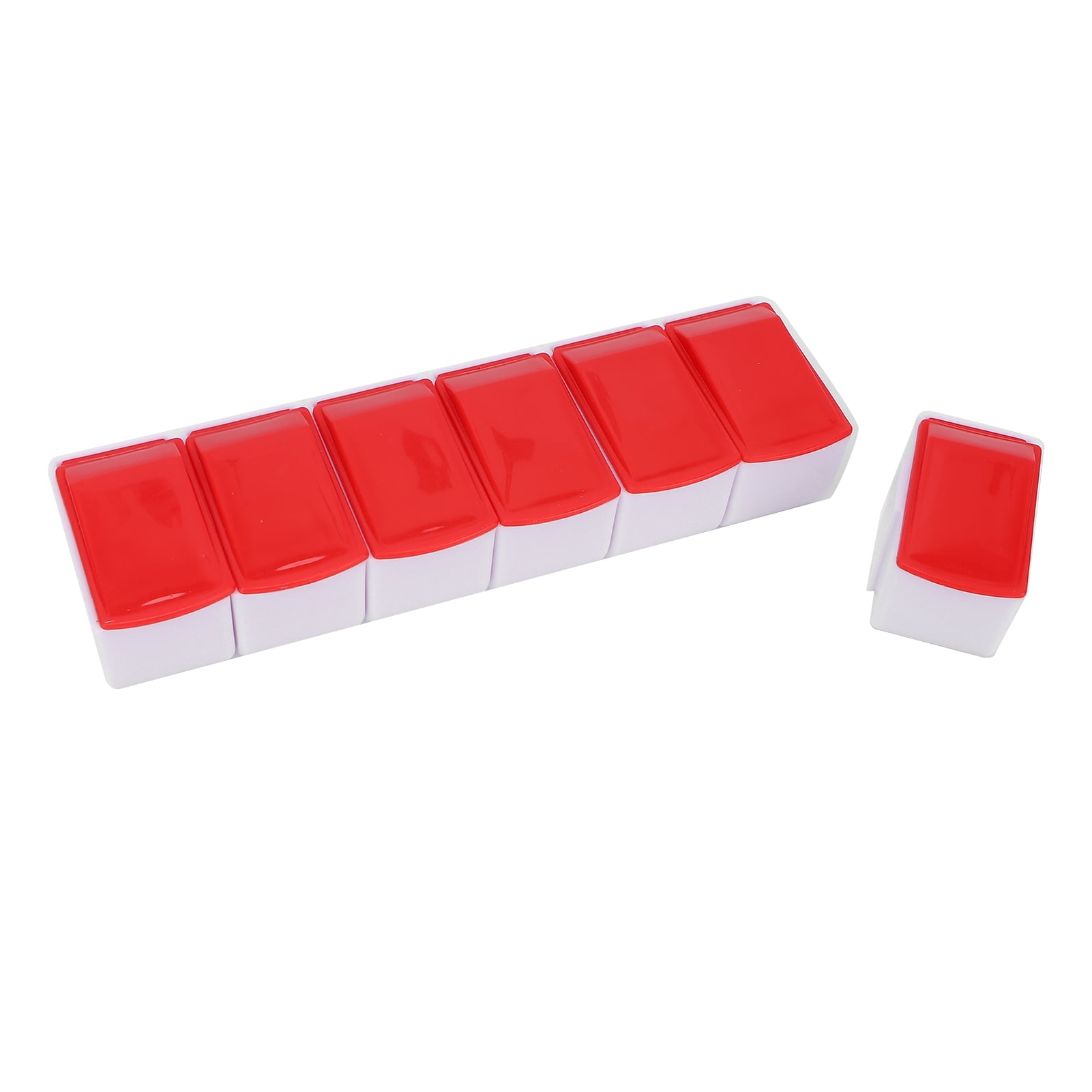 Noref Portable 7 Days Pills Case Weekly Pills Organizer Travel Daily Pills Container For Supplements Vitamin Pills,7 Days Pills Case,Pills Case