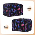 thumbnail image 3 of Toaster Cover 2 Slice Dream Catcher Dustproof Bread Maker Cover Fingerprint Bakeware Protection Wide Slot Toaster Bag Reusable Kitchen Small Appliance Cover TC278, 3 of 6