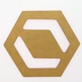 thumbnail image 3 of MasteelfCA 5 Pcs Modèles Hexagonaux de Quilting Patchwork Broderie Modèle Fait Main Outil de Couture DIY, 3 of 7