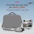 thumbnail image 4 of Étui de Transport Hélicoptère Télécommandé Drone Sac à Main Argent pour DJ-3 Pro Sac de Rangement en Pu, 4 of 4