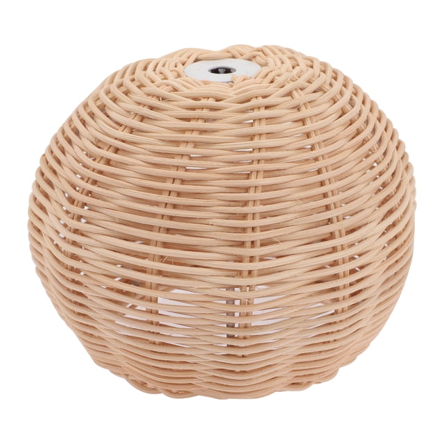 Base de Lampe en Rotin Tressé Base de Lampe Décorative Accessoire de Lampe Délicat Support de Lampe