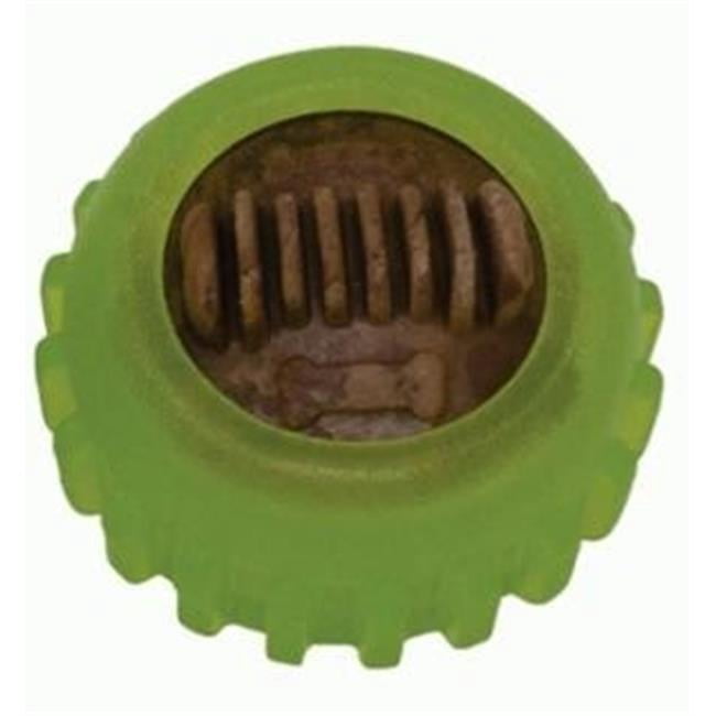 Starmark 713095 Jouet pour Chien Pignon Éternel, Jaune - Petit
