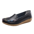 thumbnail image 1 of Chaussures Plates Décontractées pour Femmes à Bout Rond Mocassins Semelle Souple Chaussures Simples Décontractées Type Pois, 1 of 9