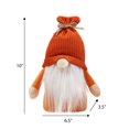 thumbnail image 2 of Way To Celebrate Cute Gnome Decoration, 10 inch Height, Orange Colour, 2 of 4