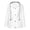 White, variant on Aboser Waterproof Rain Jackets for Women Casual Outdoor Long Raincoat Fall Fashion Drawstring Cycling Windbreaker Lightweight Travel Anorak