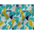 thumbnail image 4 of oneOone Viscose Jersey Fabric Parallelogram & Triangle Geometric Print Fabric BTY 60 Inch Wide, 4 of 5