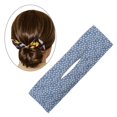 thumbnail image 4 of TISHITA Women Summer Deft Bun Print Hair Bands Rope Headband Hairpin Accessories R R, 4 of 7