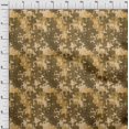 thumbnail image 4 of oneOone Velvet Mustard Yellow Fabric Abstract Texture Sewing Material Print Fabric By The Yard 58 Inch Wide, 4 of 5