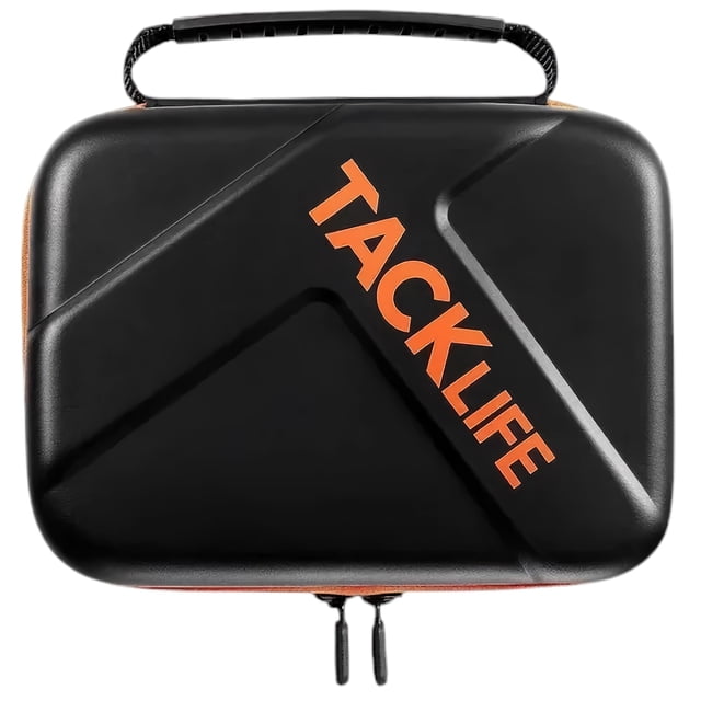TACKLIFE Étui de Protection pour T6 / T8 / T8 Pro - Coque en PU Résistante à l'Eau IP65 avec Rembourrage en EVA, Fermeture Éclair et Poignée Durables - Câble de Survolteur Portable et Rangement pour Outils