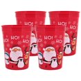 thumbnail image 1 of HOLIDAY TIME 4 PK PLASTIC TUMBLER, 1 of 1