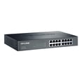 thumbnail image 2 of TP-LINK TL-SG1016D 10/100/1000Mbps 16-Port Gigabit 13-inch Rackmountable Switch, 32Gbps Capacity, 2 of 3