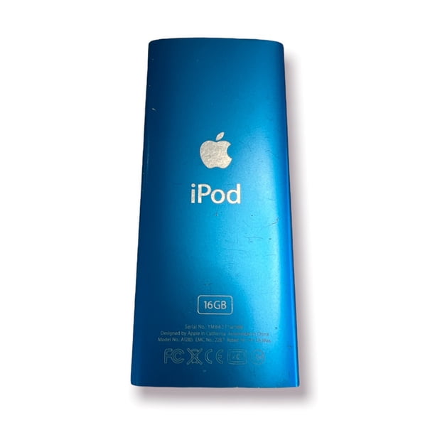 Apple iPod Nano 4th Gen 16GB Blue MP3 Player Used Excellent