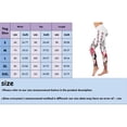 thumbnail image 2 of B91xZ Leggings pour Femmes Taille Haute Legging Court avec Poches Latérales, Vin m, 2 of 4