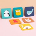 thumbnail image 2 of CAROOTU Anti-Slip Soft Silicone Coaster Heat-Resistant Square Cartoon Table Placemat for Housewarming Kitchen 85*85mm New, 2 of 7