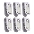thumbnail image 1 of Clips de Drap Pinces Multifonctionnelles Antidérapantes pour Fixation de Matelas, Housse de Rideau, Accessoires de Fixation, Outils Violets 6 Pcs, 1 of 9