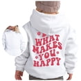 thumbnail image 1 of Chandail à Capuchon à Manches Longues pour Fille, Sweat Graphique, Mignon Pull-Over pour Enfants, Vêtements pour Filles, 1 of 5