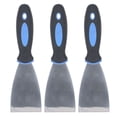 thumbnail image 2 of Ensemble de 3 Couteaux à Pâte, Grattoir à Pâte en Acier Inoxydable, Outil Grattoir à Peinture pour Épandre la Saleté sur Cloison Sèche et la Boue, 2 of 7