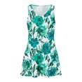 thumbnail image 4 of Ovzne Robes pour Femmes Robe de Plage Robe Décontractée pour Femmes avec Poches Été Boho Robe de Plage Robe T-Shirts Robe Col en V Ample Robes Débardeur Robe de Printemps Imprimée Liquidation, 4 of 7