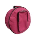 thumbnail image 3 of Youkk Drum Storage Organizer with Shoulder Strap Outside Pockets Case Holder Cloth Professional Small Backpack Instrument Accessories Red, 3 of 6
