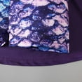 thumbnail image 4 of Kid Girls Rash Guard Swimsuits Flounce Printed Long Sleeve Sun Protection Girls Bathing Suit 9-10 Years, 4 of 7