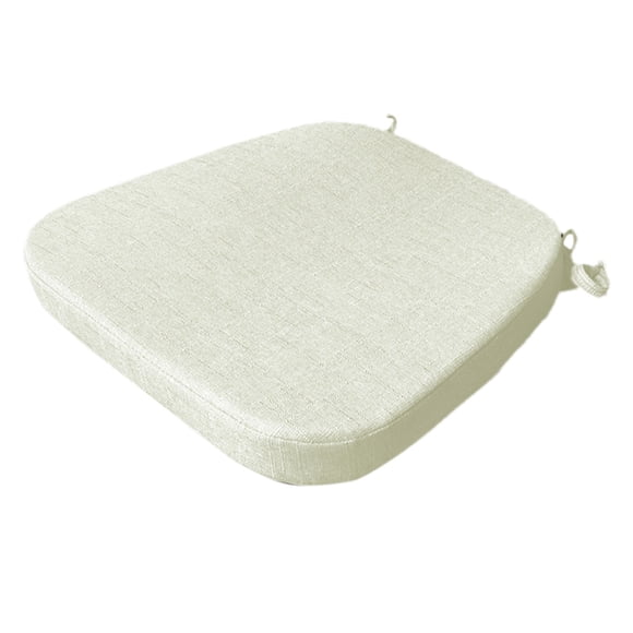 Coussin de Siège Confortable Détachable et Lavable en Tissu de Lin, Rembourrage en Éponge à Haute Densité, Idéal pour le Soutien du Sofa dans les Salles à Manger, les Salons et les Chambres