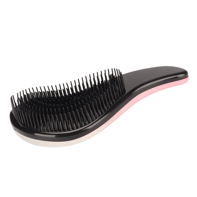Detangling Brush, Massager Pink White Gradient Detangler Brush For Straight Hair