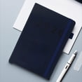 thumbnail image 3 of 2026 Daily Planner Notebook, Vertical Patterned , Strap Closure Security, Annual Calendar Pages, A5 Portable Size Schedule Management Tool, 3 of 6