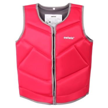 Veste de Sauvetage de Kayak à Pagaie Unversal pour Adultes et Enfants, Gilet de Sauvetage en Néoprène, Combinaison de Flottaison de Sécurité pour Kayak, Pêche, Surf, Canotage, Voile, Ski Nautique, Wakeboard, Natation 55 - 198 Lb