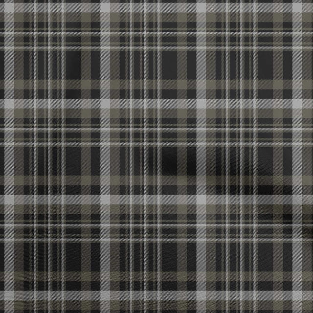 oneOone Rayon Gray Fabric Plaid Sewing Craft Projects Fabric Prints By Yard 56 Inch Wide